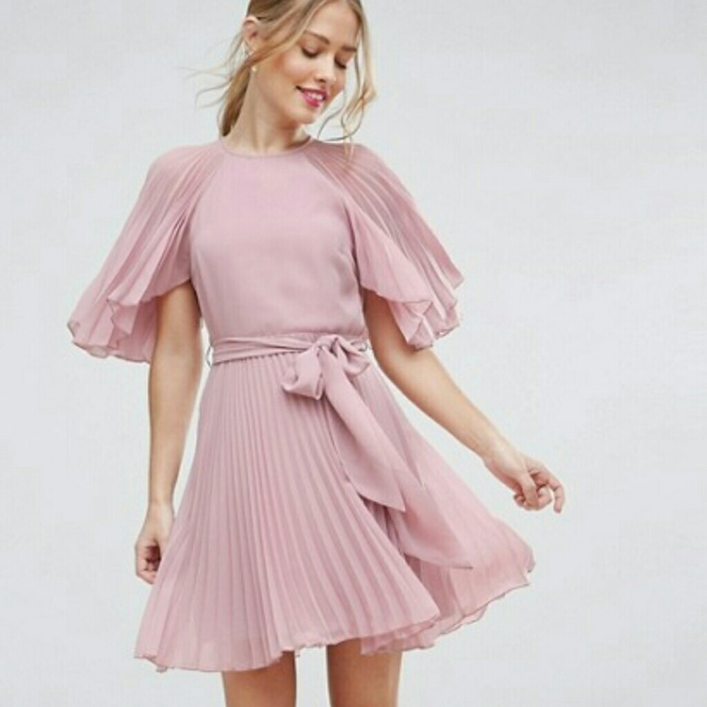 Romantic 🌹 ASOS Blush Pink Dress